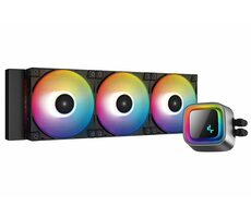 DEEPCOOL LS720 schwarz / komplette Wasserkühlung / 3x 120mm / ARGB / TDP 300W