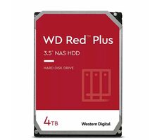 WD Red PLUS (EFPX) 4 TB / HDD / 3,5" SATA III / 5.400 U/min / 256 MB Cache / 3 Jahre / für NAS