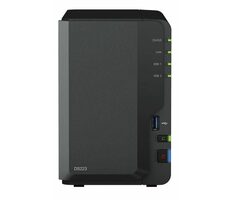 Synology DiskStation DS223 / 2x HDD / RTD1619B 4c@1,7GHz / 2GB RAM / 3x USB 3.2 / 1x GLAN