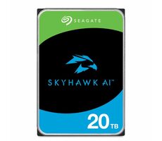 Seagate SkyHawk AI 20 TB / HDD / 3,5" SATA III / 7.200 U/min / 256 MB Cache / 5 Jahre