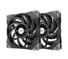 Thermaltake Toughfan 12 Performance-Lüfter PWM 2 Stück / Hydrauliklager Gen.2 / 120 mm / 22,3 dB bei 2000 U/min / 4-polig 