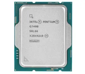 Intel Pentium G7400 bei 3,7 GHz - TRAY / TB 3,7 GHz / L3 6 MB / UHD Graphics 710/1700 / Alder Lake / 46 W