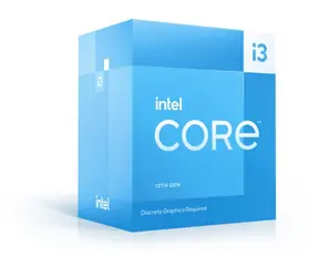 Intel Core i3-13100F @ 3,4 GHz - TRAY / TB 4,5 GHz / 4C8T / L3 12 MB / ohne VGA / 1700 / Raptor Lake / 58 W