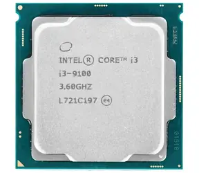 Intel Core i3-9100 bei 3,6 GHz - TRAY / TB 4,2 GHz / 4C4T / L3 6 MB / UHD Graphics 630/1151 / Coffee Lake / 65 W
