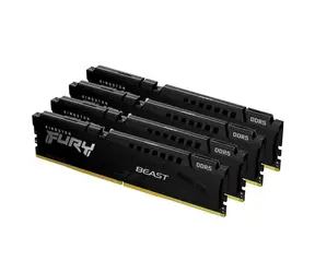Kingston Fury Beast Schwarz 64 GB (4 x 16 GB) DDR5 5200 MHz / CL40 / DIMM / XMP
