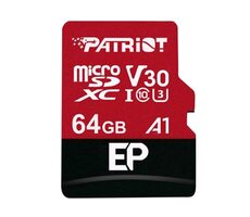 Patriot EP-Serie microSDXC 64 GB / UHS-I V30 / U3 / A1 / Klasse 10