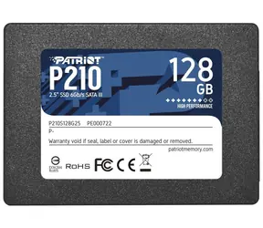 Patriot P210 128 GB / SSD / 2,5 Zoll / IOPS: 30.000 30.000 / SATA III  