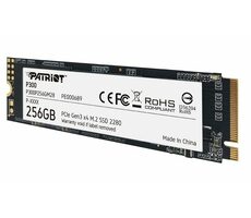 Patriot P300 256 GB / M.2 2280 / SSD / IOPS: 290 K 260 K / M.2 PCIe 3.0  