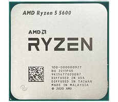 AMD RYZEN 5 5600 bei 3,5 GHz - TRAY / Turbo 4,4 GHz / 6C12T / L2 3 MB L3 32 MB / AM4 / kein VGA / 65 W