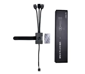 Lian Li USB 2.0 1-3 Hub schwarz / 1 x (M) 3 x (F)