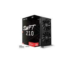 XFX SPEEDSTER SWFT 210 RX 7600 CORE EDITION / 1720-2655 MHz / 8 GB D6 / 128-Bit / 1x HDMI + 3x DP / 165 W (8)