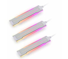 Lian Li UNI FAN P28 Side ARGB Strip 3 Stück weiß / LED-Streifen für P28-Lüfter