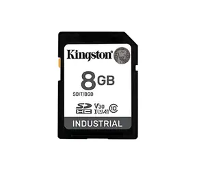 Kingston Industrial pSLC SDHC 8 GB / UHS-I V30 / U3 / A1 / Klasse 10 / Langlebig