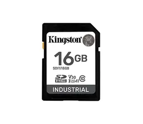 Kingston Industrial pSLC SDHC 16 GB / UHS-I V30 / U3 / A1 / Klasse 10 / Langlebig