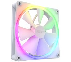 NZXT F140RGB weiß / 140 mm / FDB / 20 - 32,5 dB & 500-1800 U/min / 89,48 CFM / 4-Pin-PWM + 4-Pin NZXR RGB