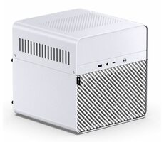 Jonsbo N2 Mini-ITX weiß / Mini-ITX / 1x USB 3.0 / 1x USB-C / ohne Netzteil