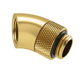 Barrow G1/4 (MF)-Kupplung - 45°-Winkel gold 