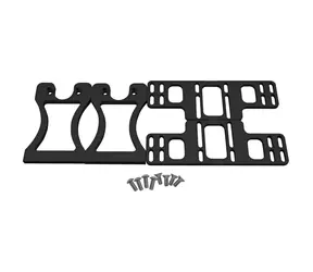 Singularity Computers Vertikale Halterung für Pumpe und Tanks, Schwarz