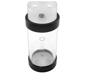 Singularity Computers Protium Ausgleichsbehälter 100mm matt - schwarz / 7x G1/4