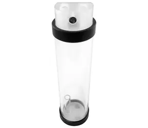 Singularity Computers PROTIUM-M-BF Ausgleichsbehälter 200mm matt - schwarz / 7x G1/4