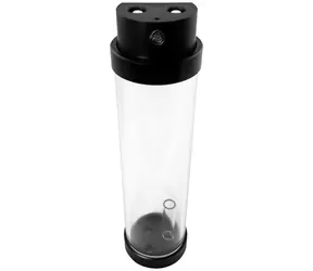 Singularity Computers PROTIUM-M-BA Ausdehnungsgefäß 200 mm schwarz / 7x G1/4