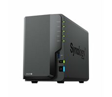 Synology DiskStation DS224+ / 2x HDD / Intel Celeron J4125@2,7GHz / 2GB RAM / 2x USB 3.2 / 2x GLAN