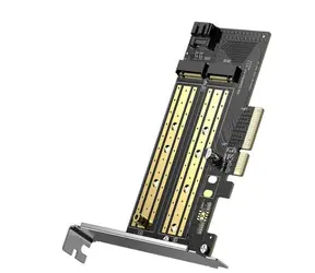 Ugreen 70504 Adapter / PCIe 3.0 x4 / 2x M.2 M-Key