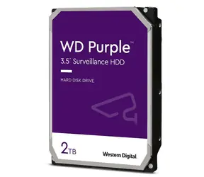 WD Purple 2 TB / HDD / 3,5 Zoll / SATA III / 5400RMP 64 MB Cache 