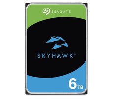 Seagate SkyHawk 6 TB / Festplatte / 3,5 Zoll / SATA III / 5400 U/min / 256 MB Cache 
