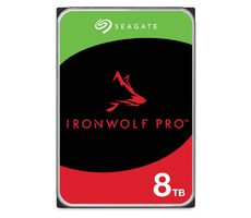 Seagate IronWolf Pro 8 TB / Festplatte / 3,5 Zoll / SATA III / 7200 U/min / 256 MB Cache 