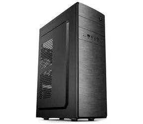 Crono D183A schwarz / PC-Gehäuse / ATX / Micro-ATX / ITX / ohne Netzteil / ohne Lüfter