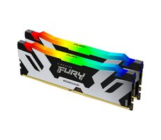 Kingston Fury Renegade Silber RGB 96 GB (2 x 48 GB) DDR5 6400 MHz