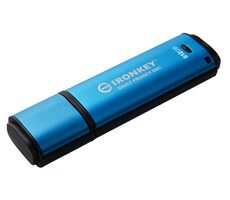 Kingston IronKey Vault Privacy 50C 512 GB blau / Flash-Disk / USB 3.2 Gen 1 - (USB-C) / FIPS 197