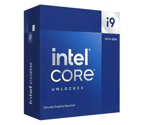 Intel Core i9-14900KF bei 3,2 GHz / TB 6 GHz / 24C32T / L3 36 MB / Kein VGA / Raptor Lake Refresh / 253 W