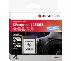 AGFAPHOTO CFexpress 256 GB / R: 1700 MB/s / W: 1200 MB/s 