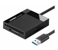 Ugreen USB 3.0 SD-Speicherkartenleser schwarz / micro SD / CF / MS 