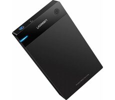Ugreen Externes Gehäuse für HDD 3,5" schwarz / USB-A 3.0 / bis zu 16 TB / SATA I & II & III