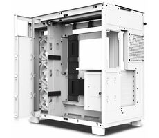 NZXT H9 Elite weiß / ATX / 1x USB-C + 2x USB 3.0 / 3,5-mm-Klinke / 4 x 120 mm