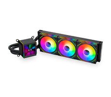 Lian Li GALAHAD II LCD 360 SL-INF schwarz / 3x 120 mm / ARGB-Hintergrundbeleuchtung / 2100 RPM / 29 dB / Intel + AMD
