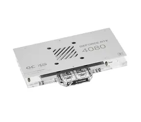 Barrow LRC2.0 GIGABYTE RTX 4080 Aorus Aurora weiß / VGA-Wasserkühler / RGB / Acryl