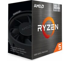 AMD RYZEN 5 5600GT bei 3,6 GHz / Turbo 4,6 GHz / 6C12T / L2 3 MB L3 16 MB / AM4 / Zen 3 / 65 W