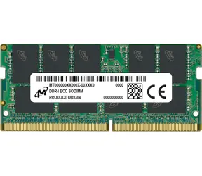 Micron 16 GB (1x16 GB) 3200 MHz ECC / DDR4 / SO-DIMM / CL22 / 1,2 V