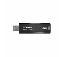 ADATA SC610 1 TB schwarz / SSD / Extern / Lesen: 550 MBit/s / Schreiben: 500 MBit/s / USB 3.2 Gen2
