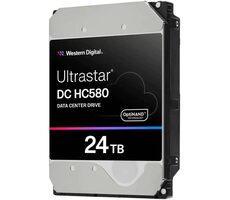 WD Ultrastar DC HC580 24 TB / Festplatte / 3,5 Zoll SATA III / 7.200 U/min / 512 MB Cache / 5 Jahre