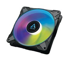 ARCTIC P14 PWM PST ARGB schwarz / 140 mm / Fluid Dynamic Bearing / 200-1900 RPM / 68,9 CFM / 4-Pin + 3-Pin RGB