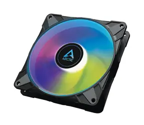 ARCTIC P14 PWM PST ARGB schwarz / 140 mm / Fluid Dynamic Bearing / 200-1900 RPM / 68,9 CFM / 4-Pin + 3-Pin RGB