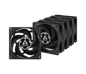 ARCTIC F12 schwarz 5 Stück / 120 mm / Fluid Dynamic Bearing / 1350 RPM / 53 CFM / 3-polig