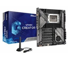 ASRock WRX80 Creator R2.0 / sWRX8 / 8x DDR4 / 7x PCIex16 / 2x 10GLAN / Wi-Fi / BT / eATX