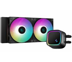 DEEPCOOL LE520 schwarz / 2x 120mm / 500-2250 U/min / Intel + AMD