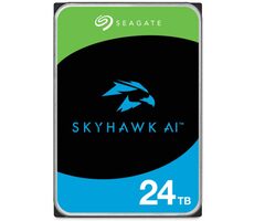 Seagate SkyHawk AI 24 TB / Festplatte / 3,5 Zoll SATA III / 7200 U/min / 512 MB Cache / 5 Jahre 